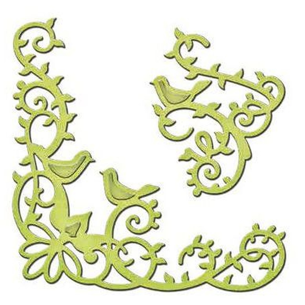 Spellbinders Die D-Lites - Bird Scrolls
