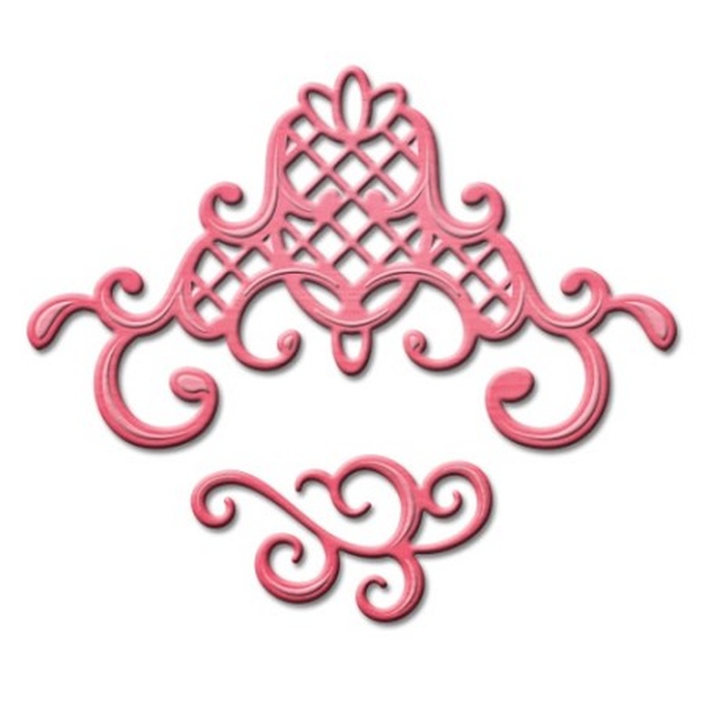 Spellbinders Die D-Lites - Corners & Accents Two