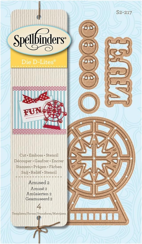 Spellbinders Die D-Lites - Amused #2