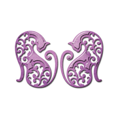 Spellbinders Die D-Lites - Purrfect