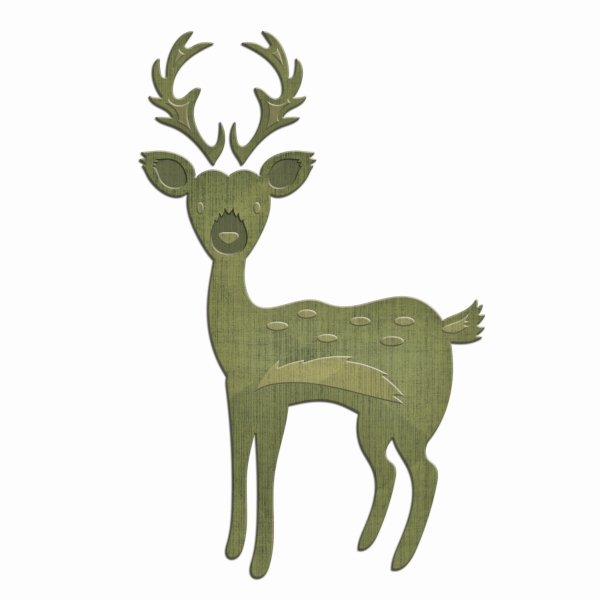 Spellbinders Die D-Lites - Deer