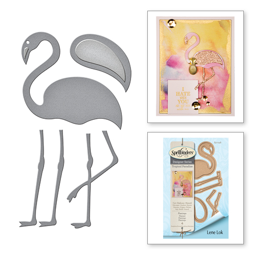 Spellbinders Die D-Lites - Flamingo