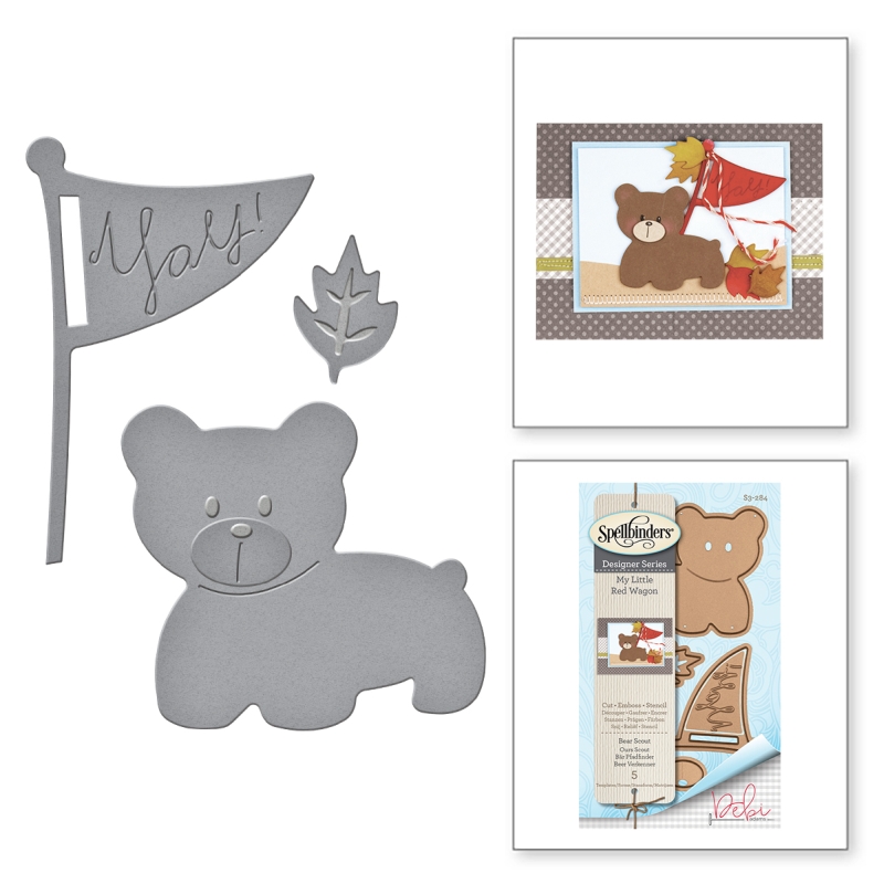 Spellbinders Shapeabilities - Bear Scout