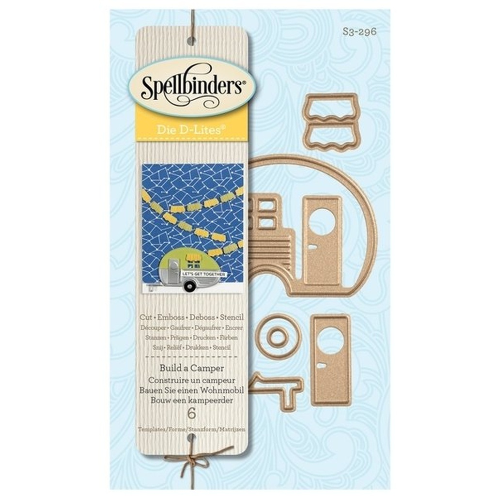 Spellbinders Die D-Lites - Build a Camper