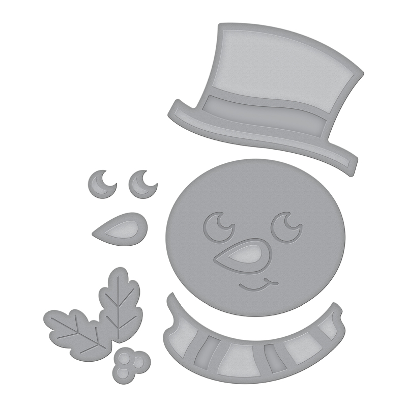 Spellbinders Die D-Lites - Snowman 