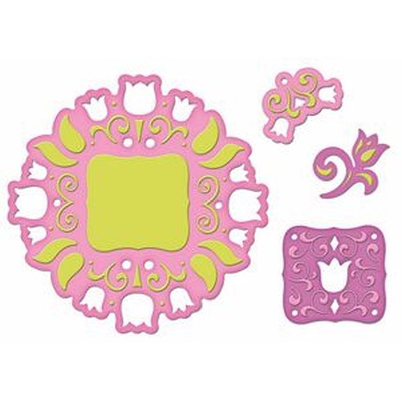 Spellbinders - Tulips Pendants