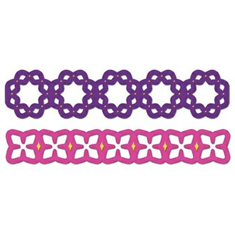 Spellbinders - Lotus Border Petites