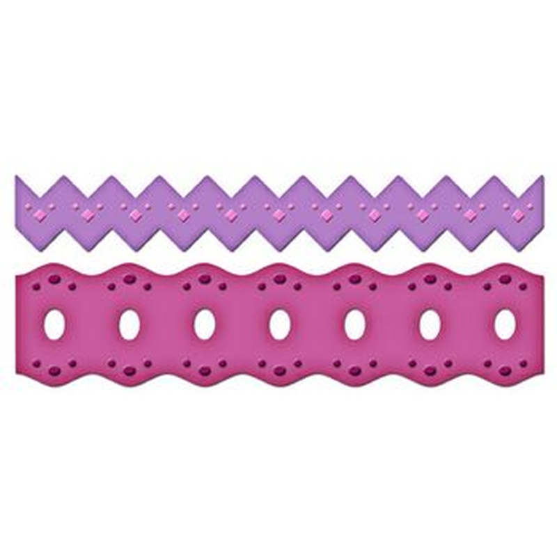 Spellbinders - Ric Rac Diamond Border Petites
