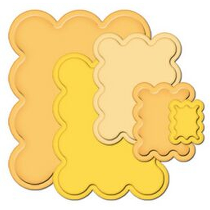 Spellbinders - Big Scalloped Rectangles SM