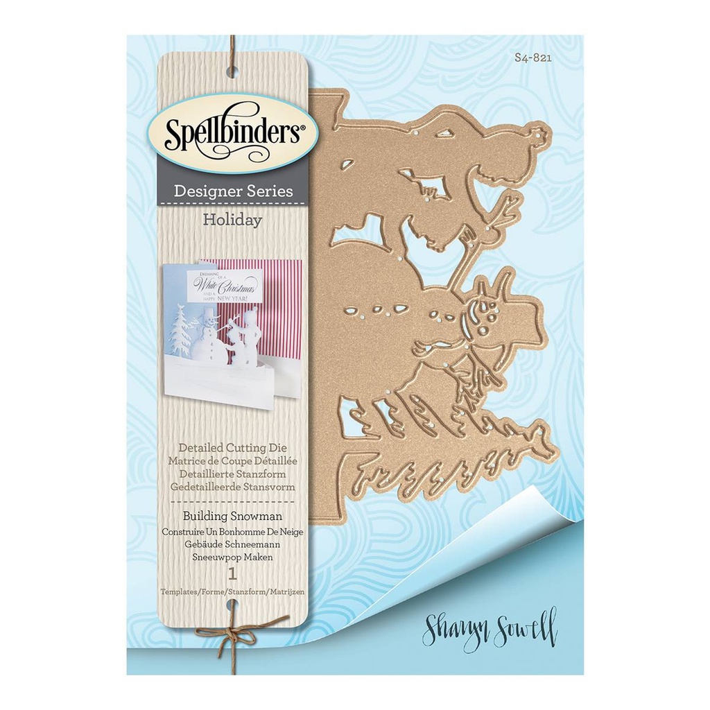 Spellbinders Designer Series - Building a Snowman