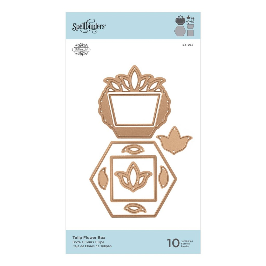 Spellbinders - Shapeabilities Tulip Flower Box