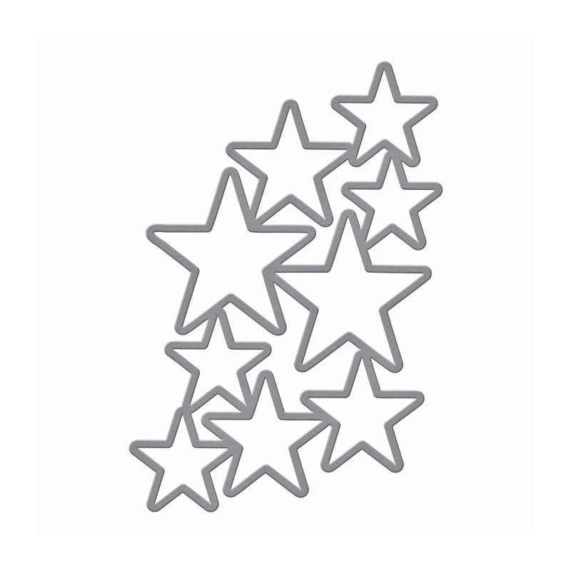 Spellbinders Shapeabilities - Cascading Stars