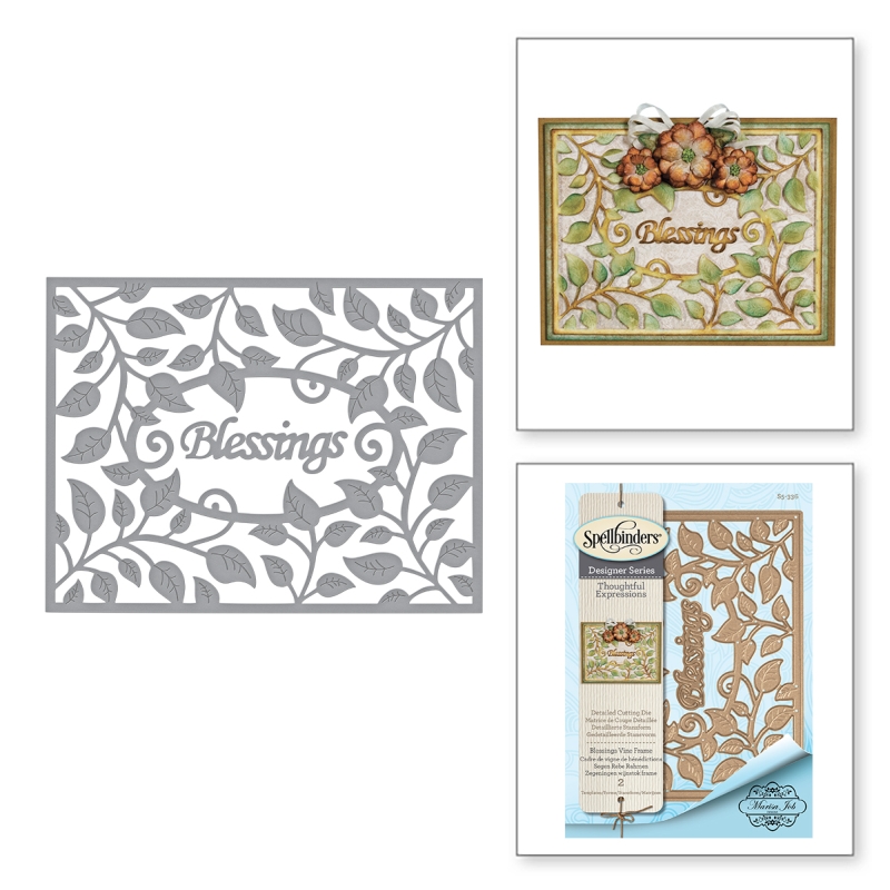 Spellbinders Shapeabilities - Blessings Vine Frame