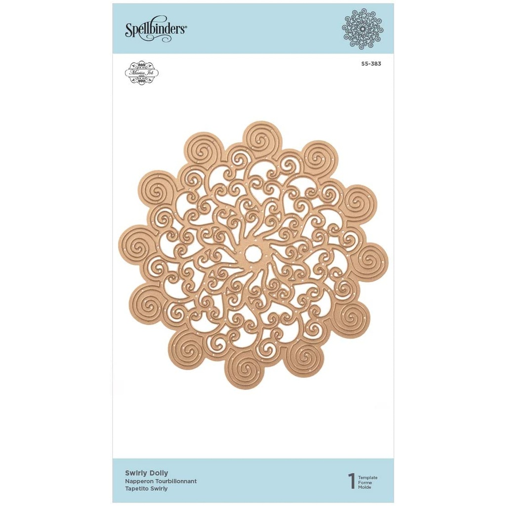 Spellbinders Shapeabilities - Swirly Doily