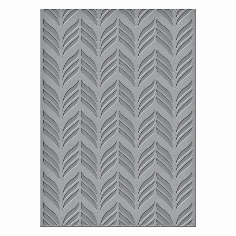 Spellbinders Texture Plates - Deco Chevron