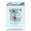 Spellbinders Seth Apter - Tattered Screen Rubber Stamp