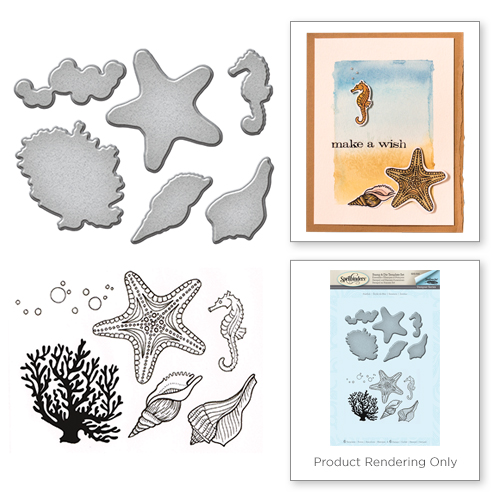 Spellbinders Stamp & Die Set - Starfish