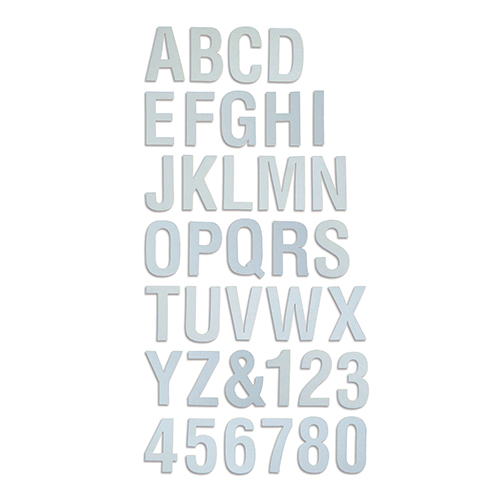 Spellbinders Contour Steel Rule Die – Alphabet