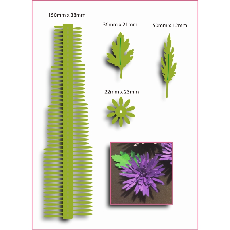 Sharon Callis Chrysanthemum (Small) - Christmas Flowers & Foliage Collection