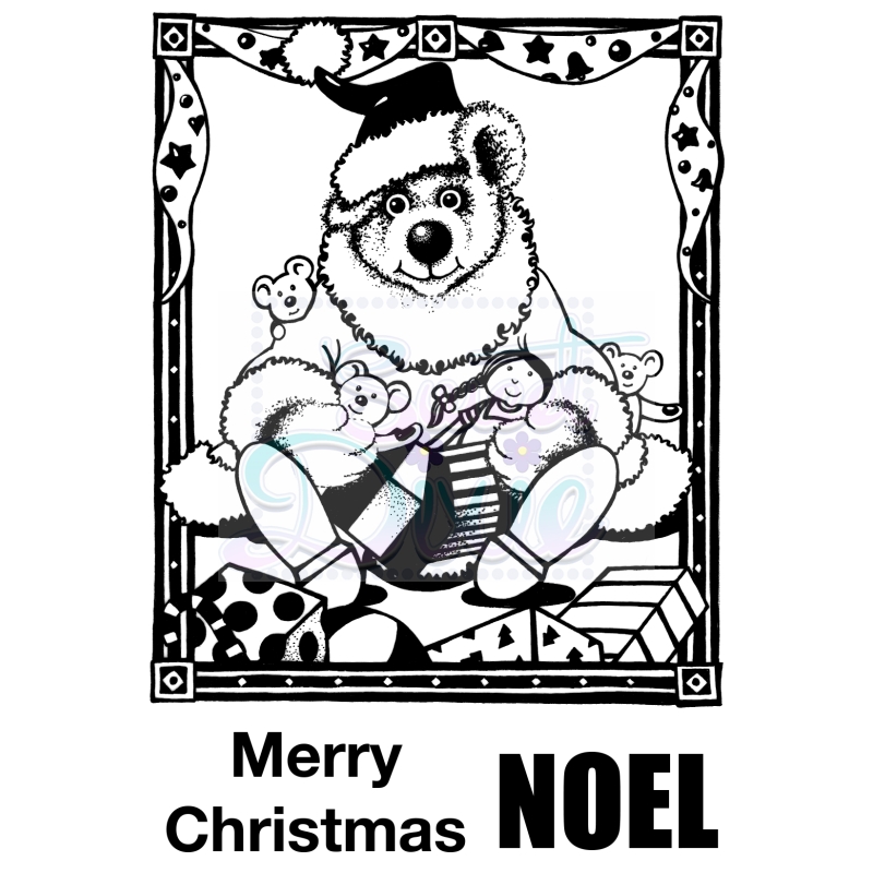 Sweet Dixie Christmas Teddy