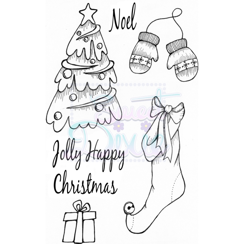 Sweet Dixie Jolly Happy Christmas by Lindsay Mason