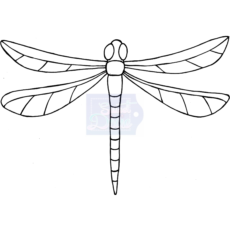 Sweet Dixie Zendoodle Dragonfly by Lindsay Mason