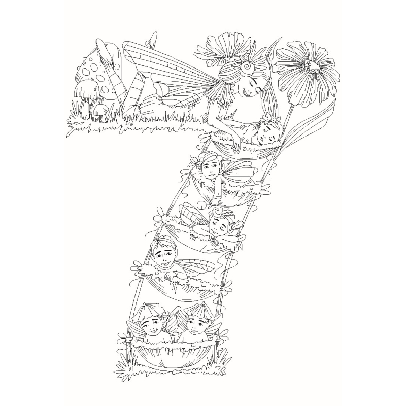 Sweet Dixie Fairy Number 7 by Kelly O'Gorman