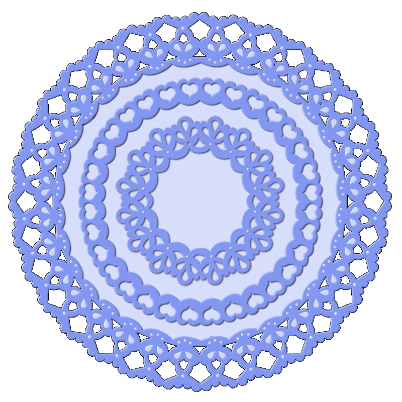 Sweet Dixie Decorative Circular Frames Nesting die set