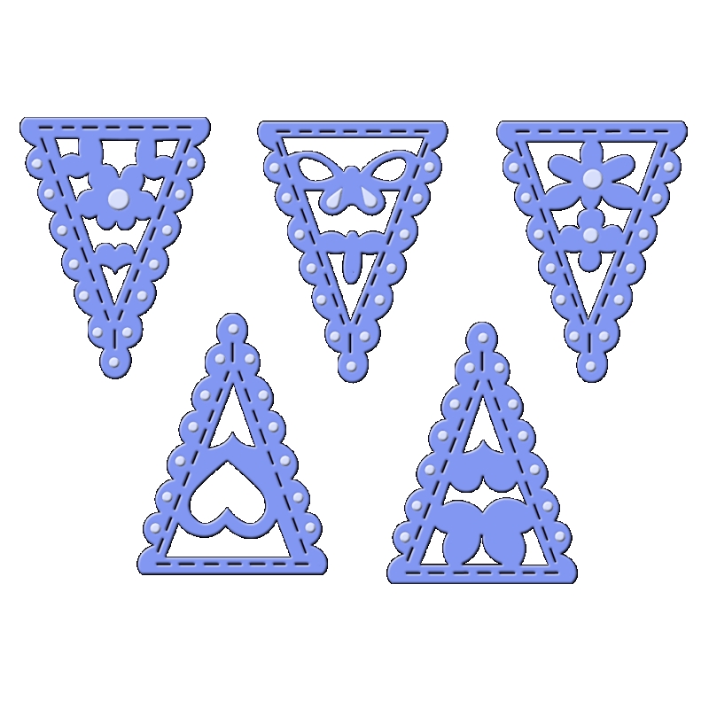 SD Bunting Selection Sweet Dixie Cutting Die