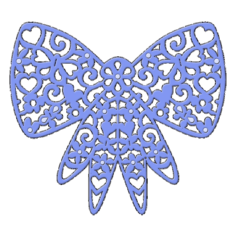Sweet Dixie Filigree Bow die set