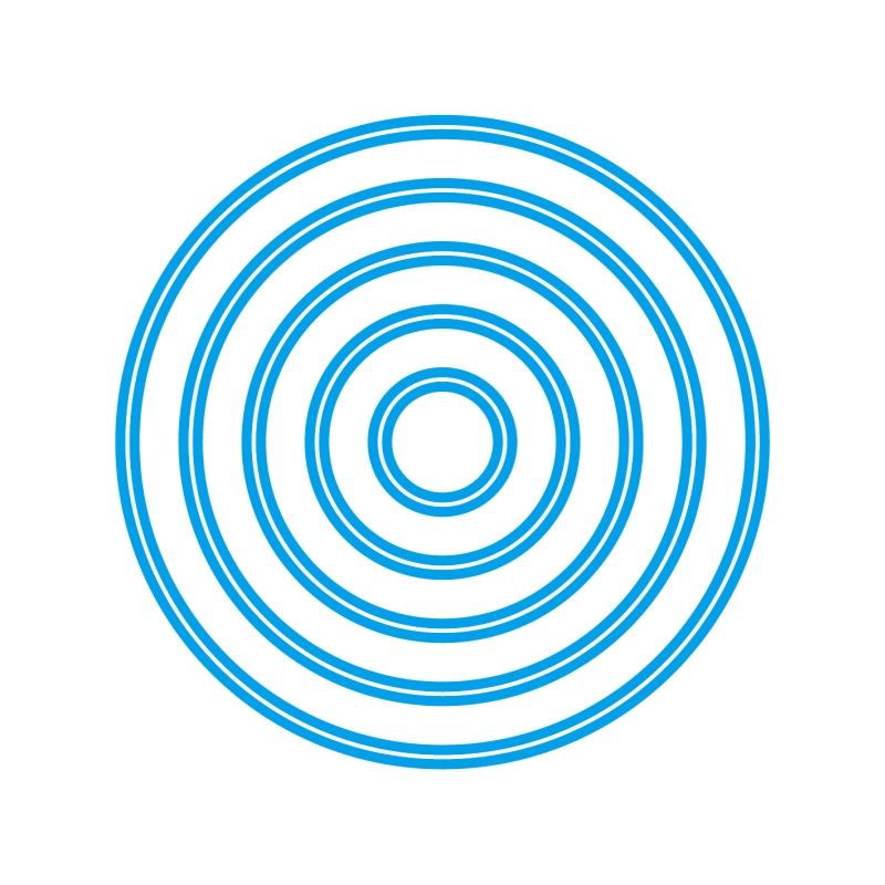 Sweet Dixie Round Nesting die set