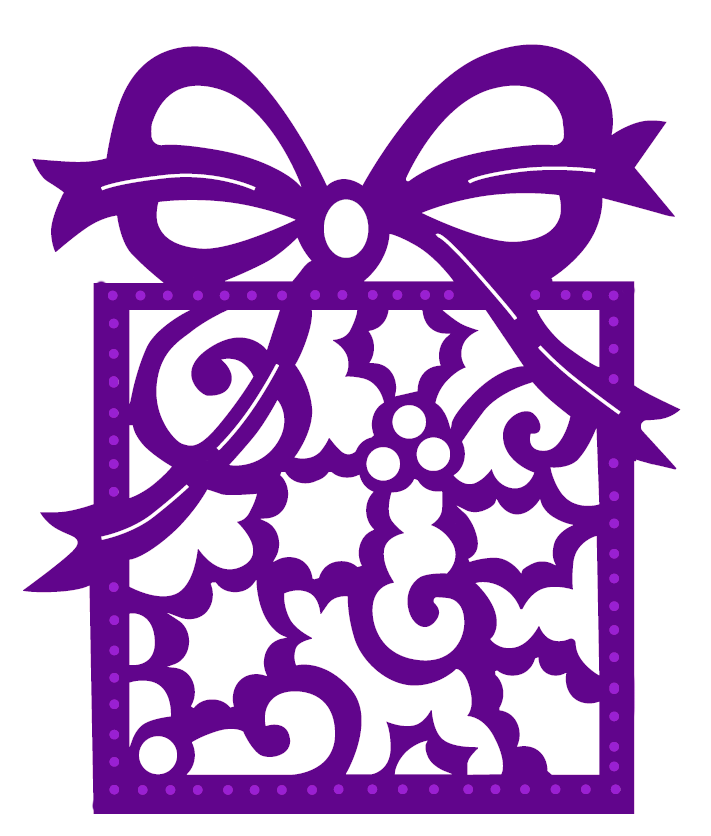 Sweet Dixie Christmas Present die set