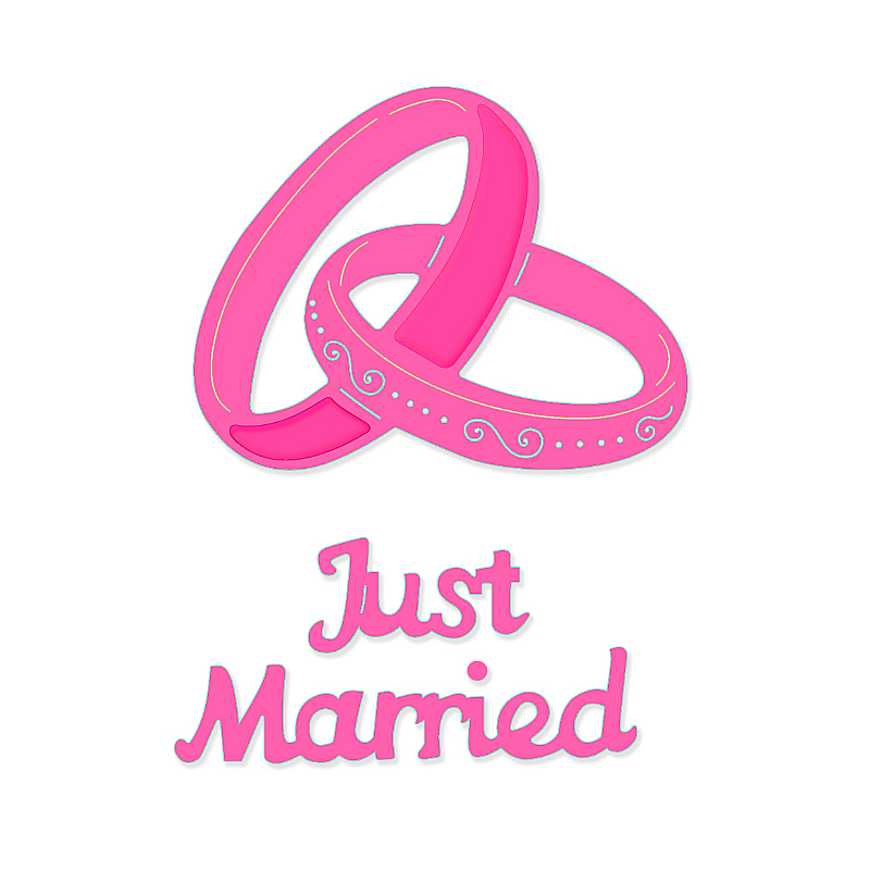 Sweet Dixie Wedding Rings die set