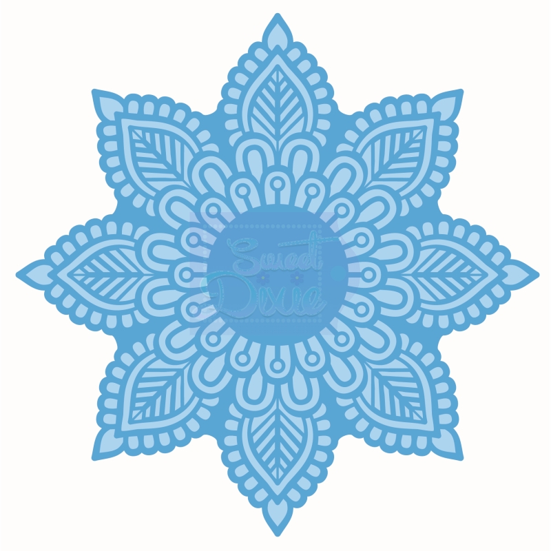 Sweet Dixie Doily Five die set