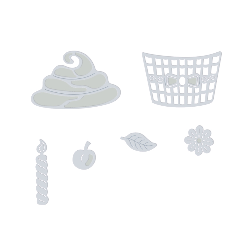 Sweet Dixie Cupcake die set