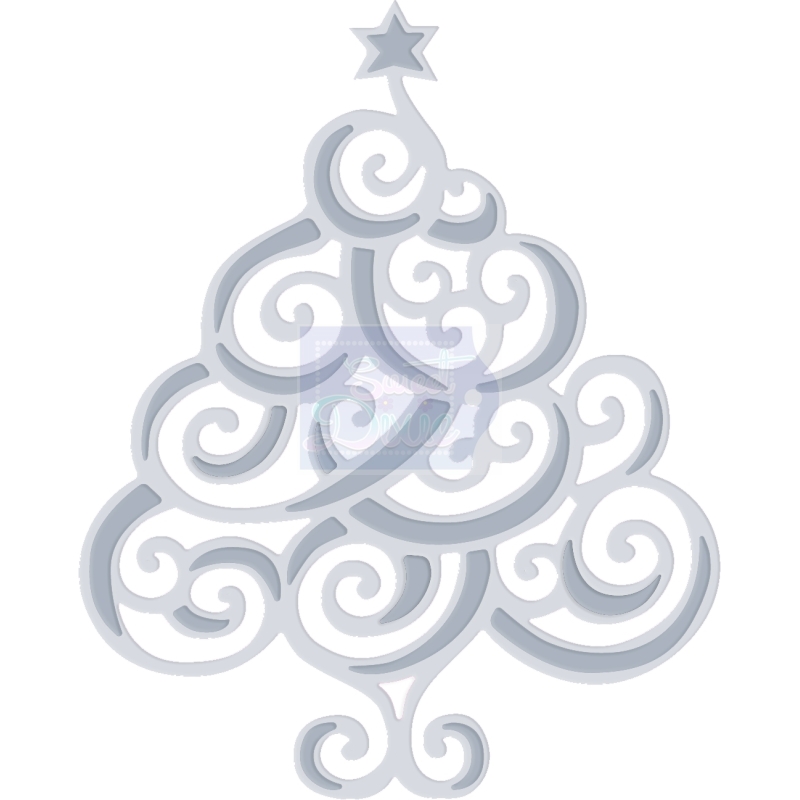 Sweet Dixie Flourish Tree die set