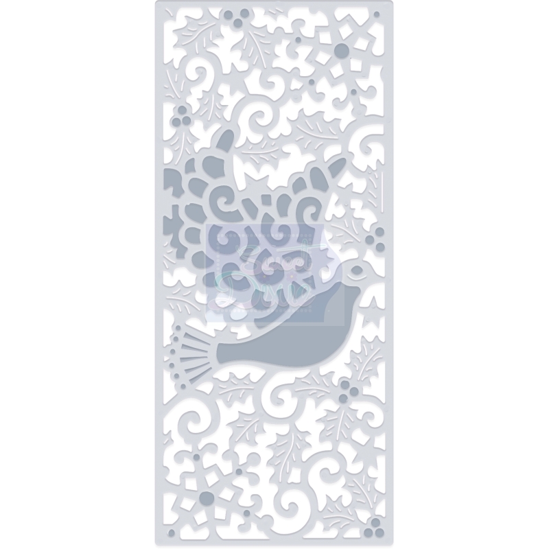 Sweet Dixie Dove Panel die set