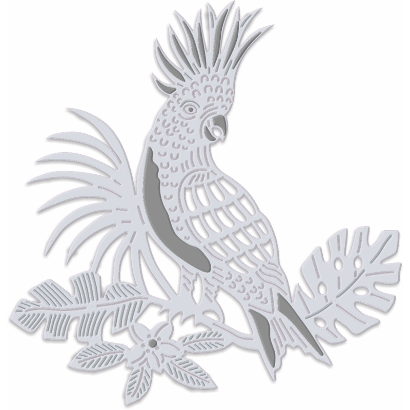 Sweet Dixie Cockatoo die set