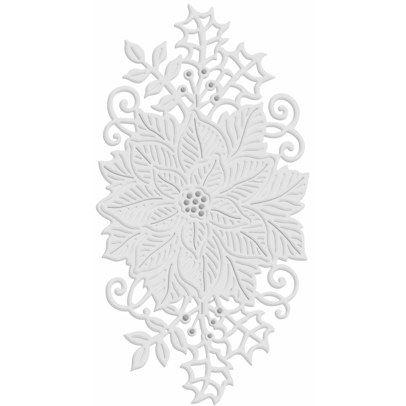 Sweet Dixie Poinsettia die set