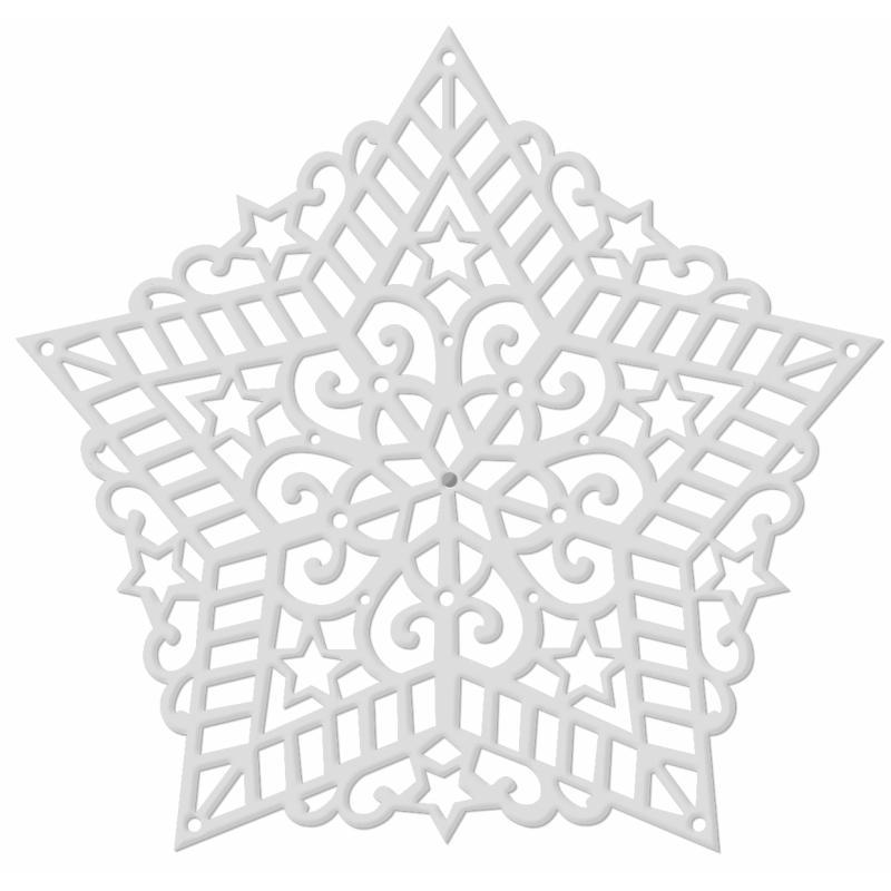 SD Filigree Star Sweet Dixie Cutting Die