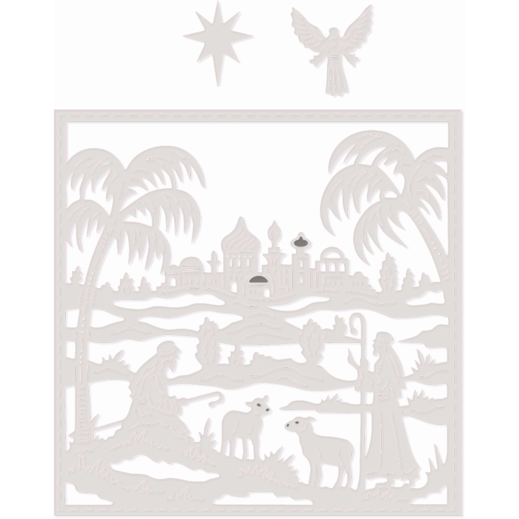 Sweet Dixie While Shepherds Watched die set