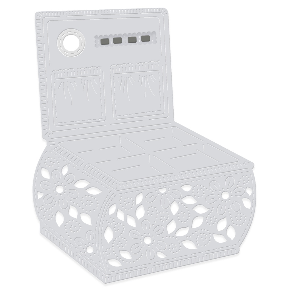 Sweet Dixie Sewing Box die set