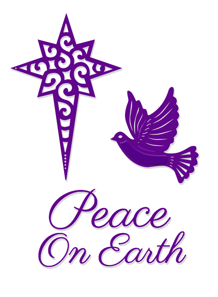 Sweet Dixie Peace On Sweet die set