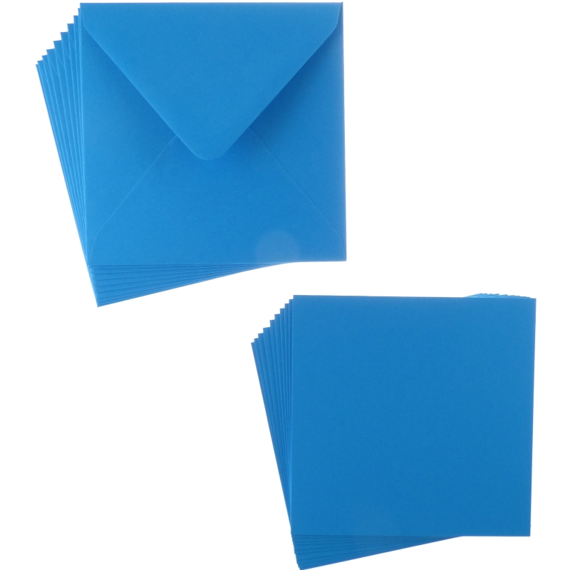 Sweet Dixie Turquoise Square Card & Envelopes (10)