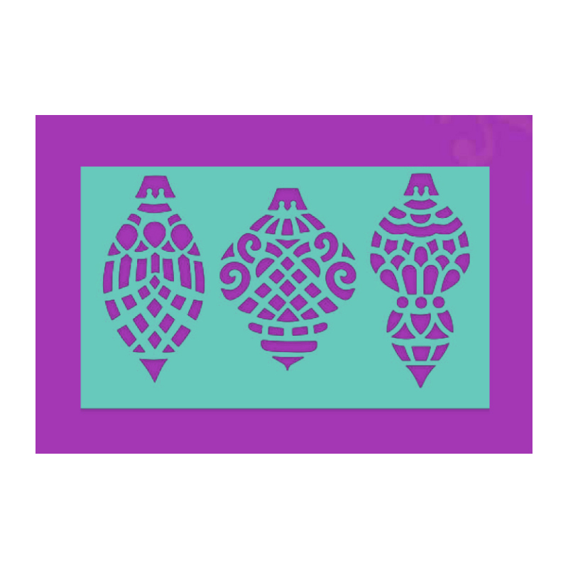 Sweet Dixie Baubles Stencil