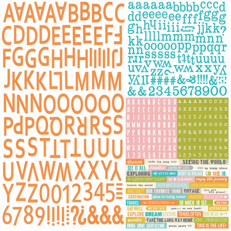 Expressions Cardstock Stickers Sold in singles