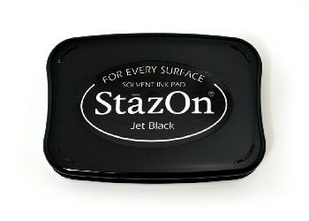 StazOn Jet Black Ink Pad
