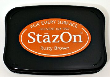 StazOn Rusty Brown Ink Pad