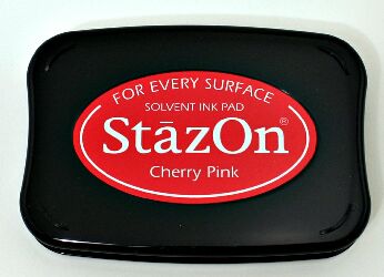 StazOn Cherry Pink Ink Pad