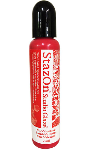 StazOn Studio Glaze St. Valentine Ink